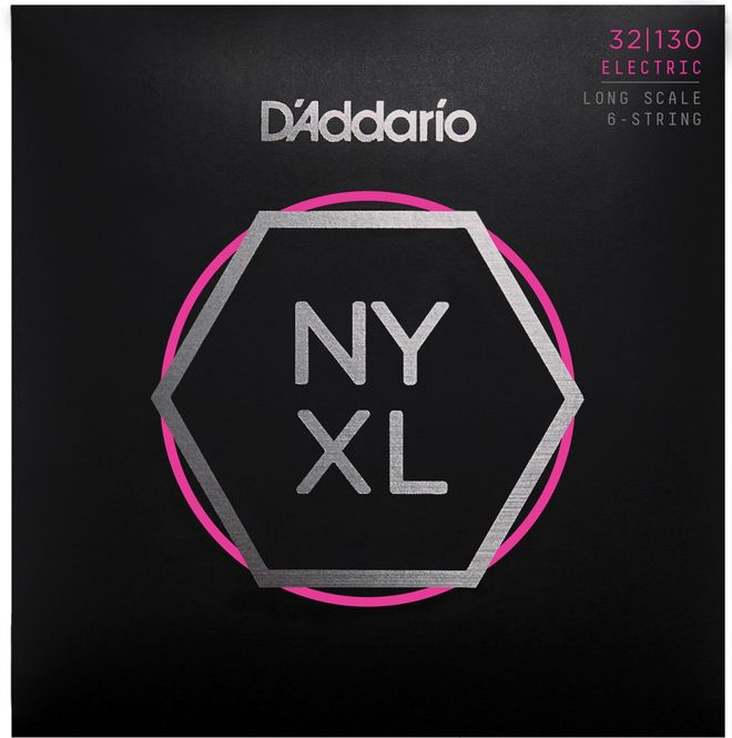 Hovedbilde D'addario NYXL32130 El-bass NYXL Nickel Wound 032-130 (6-str) Reg. Light