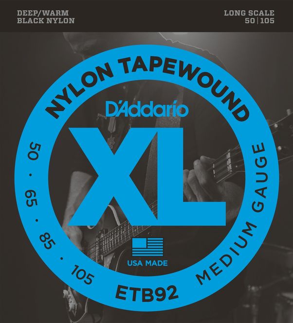 Hovedbilde D'addario ETB92 El-bass Tapewound 050 - 105