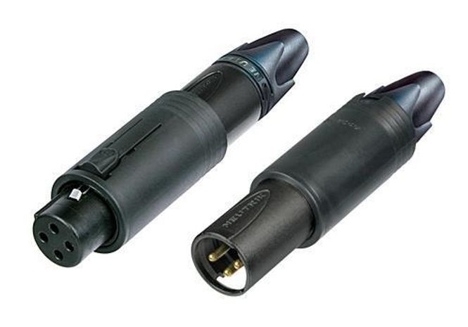 Hovedbilde Neutrik NC3FM-C-B convertCON unisex XLR sort