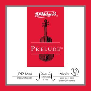 Hovedbilde D'Addario Prelude J912 Viola D-2 St&aring;l/Alum