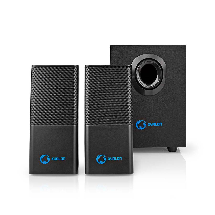Nedis Gaming Speaker 30W - Høyttalerkanaler: 2.1 | USB-Strøm | Volumkontroll