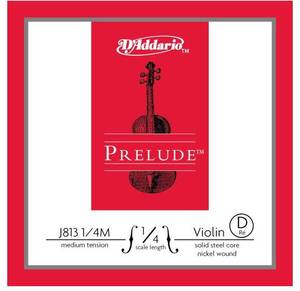 Hovedbilde D'Addario Prelude J813 Violin D-3, 1/4 St&aring;l/Nikkel