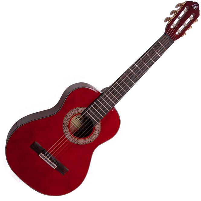 Hovedbilde Morgan CG10 Nylonstrengsgitar, 3/4 str., Wine Red