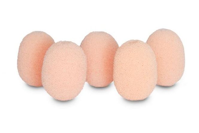 Hovedbilde Rycote RYC105502 Lavalier Foam / Vindhette, 5 pk., Beige
