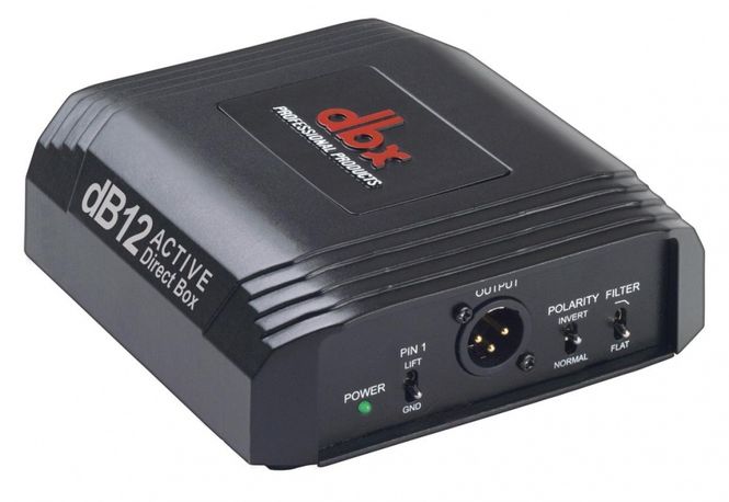 Hovedbilde DBX DB12 aktiv DI boks