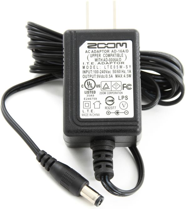 Hovedbilde Zoom AD16 Strømadapter 9V 0,5A