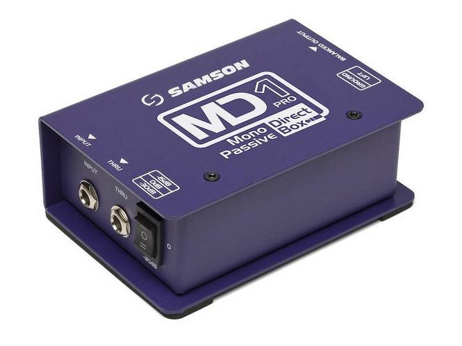 Hovedbilde Samson S-MAX MD1PRO passiv DI-box