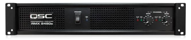 Hovedbilde QSC RMX2450a sluttrinn, 2 x 800W i 4 ohm