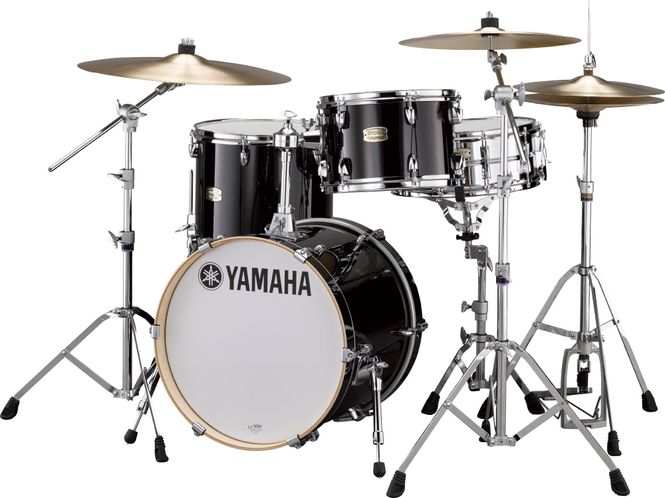 Hovedbilde Yamaha Stage Custom Birch - Raven Black, Bop 18