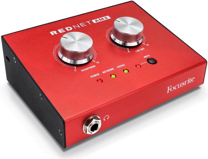 Hovedbilde Focusrite RedNet AM2, Stereo hodetlf og linje ut