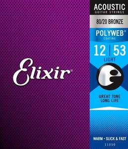 Hovedbilde Elixir 11050 Acoustic 80/20 Bronze POLYWEB 012-053