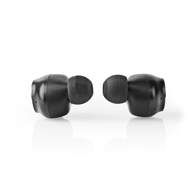 Nedis Bluetooth øreplugger m/ladeboks, mikrofon og høyttaler