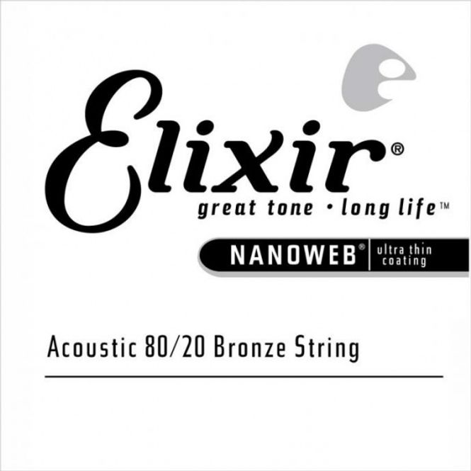 Hovedbilde ELIXIR Nanoweb Acoustic Single .056