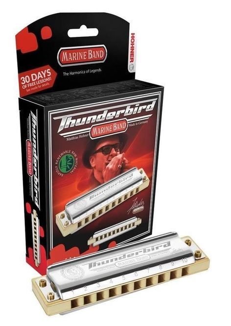 Hovedbilde Hohner Marine Band Thunderbird - F Major Low Octave