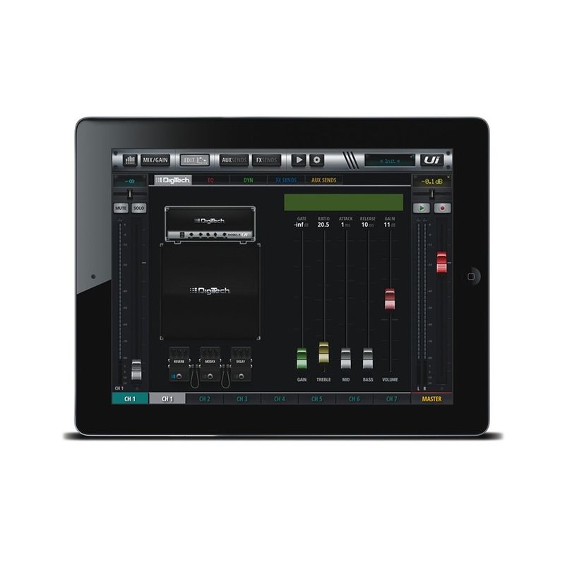 Soundcraft Ui12 Digital Mikser, Innebygget Wi-Fi, 12 input, DSP