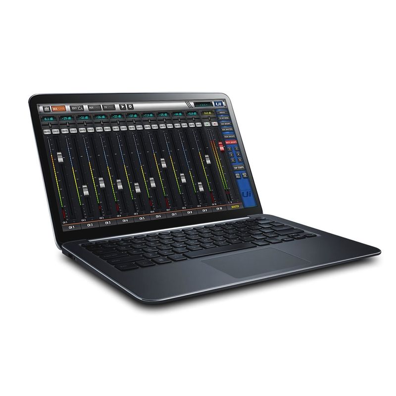 Soundcraft Ui12 Digital Mikser, Innebygget Wi-Fi, 12 input, DSP