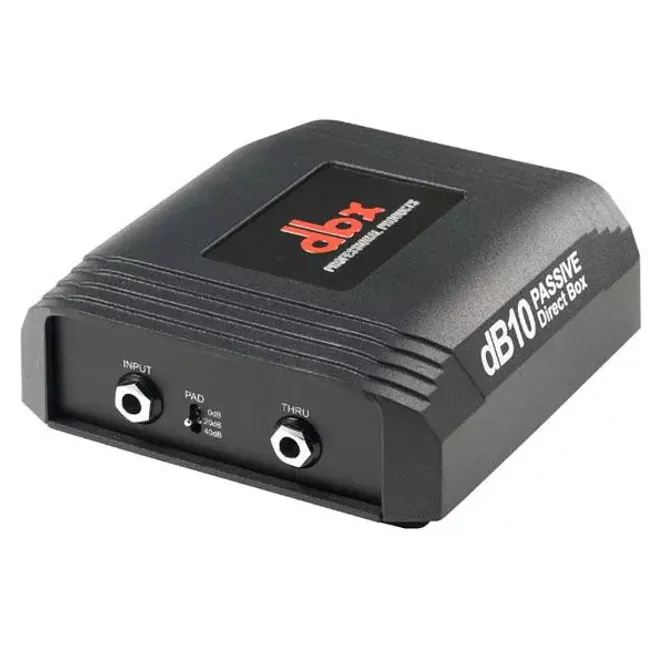 Hovedbilde DBX dB10 passiv DI-boks, mono
