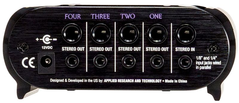 ART HeadAmp4 – 4-kanals hodetelefonforsterker for opptil 8 hodetelefoner