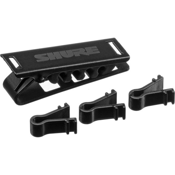 Hovedbilde Shure RPM150TC Tie Clip  for MX150, sort, pris pr. stk.