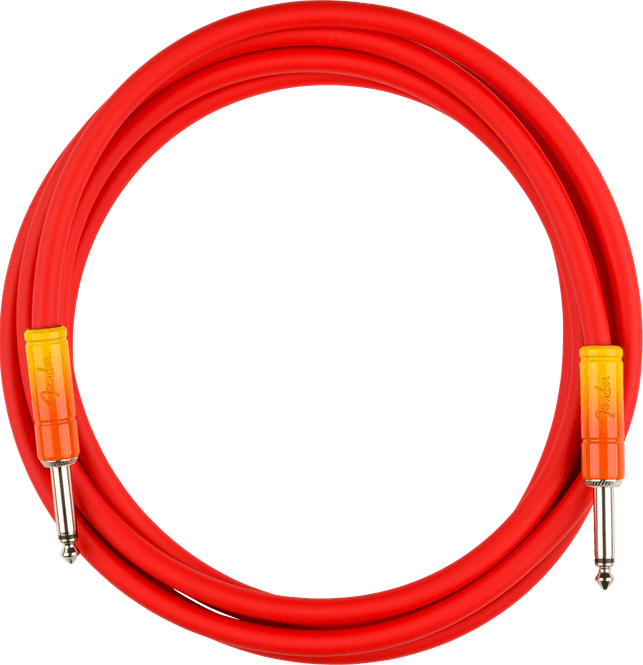 Hovedbilde Fender Ombré instrumentkabel 3m Tequila Sunrise