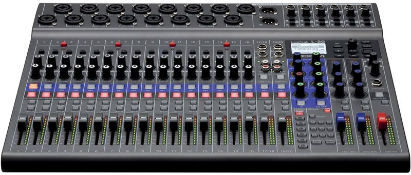 Zoom Livetrak L-20 Digital Mikser, Opptaker