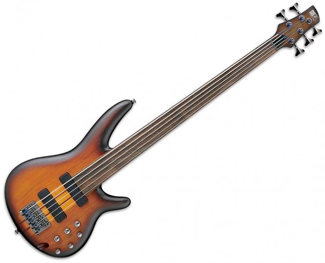 Hovedbilde Ibanez SRF705-BBF Fretless Bass Workshop 5-strengs bass