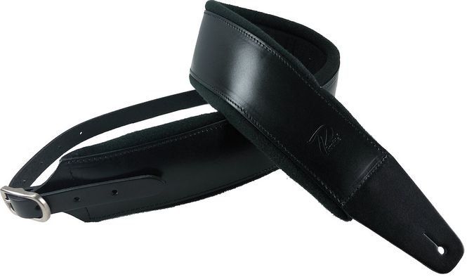 Hovedbilde Profile FPB01 Pro Italian Leather Guitar Strap Black