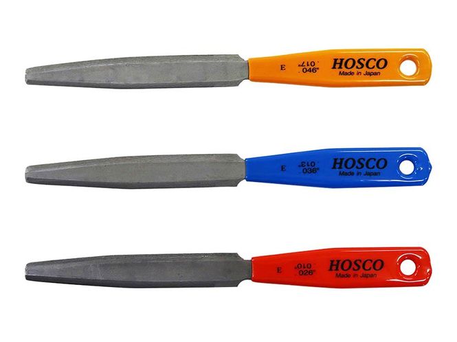 Hovedbilde Hosco Nut Slotting File Set, 3pcs. Acoustic Guitar