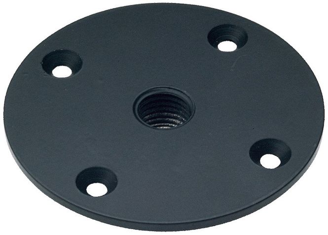 Hovedbilde K&M 24116 Festeplate for stativrør, M20-gjenger