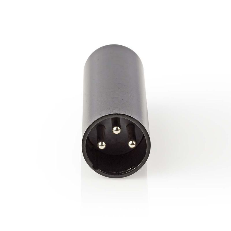Nedis adapter XLR 3-Pin Han til XLR 3-Pin Han