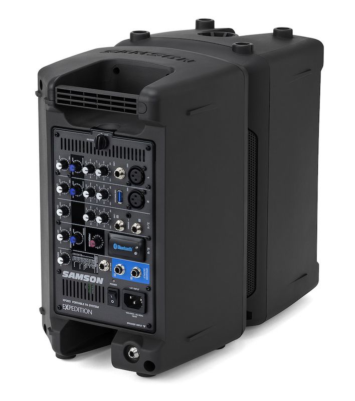 Samson XP300B, Bærbart PA system m/ Bluetooth