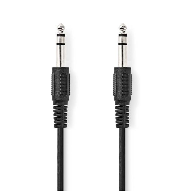 Hovedbilde Nedis Balansert Stereo Jack kabel - 2m - CAGL23000BK20