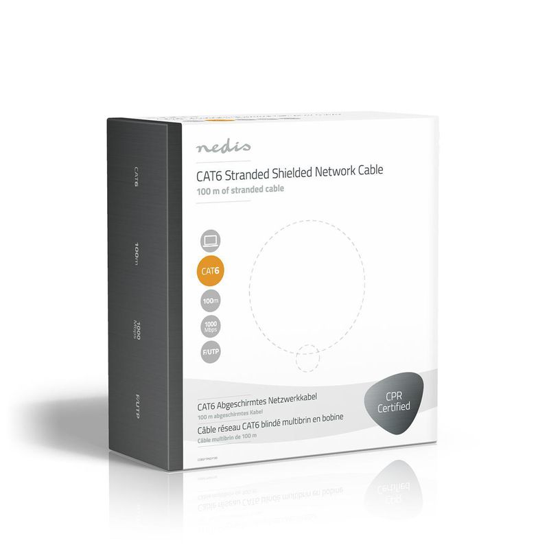 Nedis CAT6 Nettverkskabel 100m