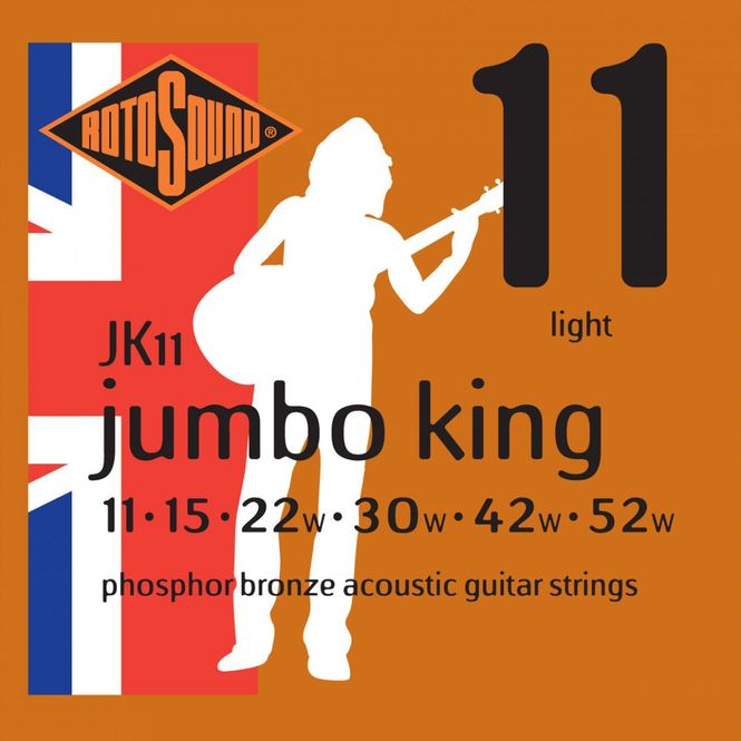 Hovedbilde Rotosound JK11 Phosphor Bronze 11-52
