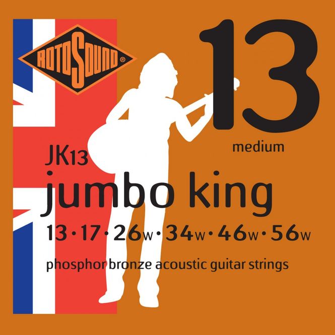 Hovedbilde Rotosound JK13 Phosphor Bronze 13-56