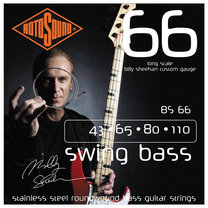 Hovedbilde Rotosound BS66 Stainless Steel 43-110  Billy Sheehan Set