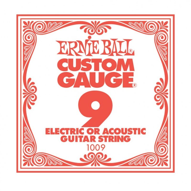 Ernie Ball EB-1009 Plain steel string, løs streng .009