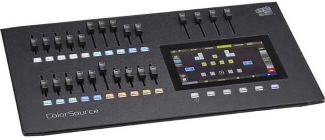 Hovedbilde ETC ColorSource 20 console, Lysmikser / Controller