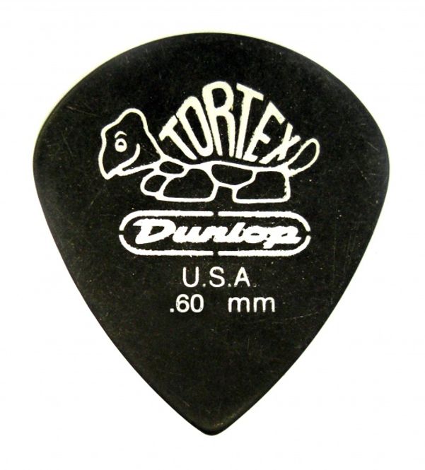 Hovedbilde Dunlop Tortex Pitch Black Jazz III 482R, Plekter, 0.60