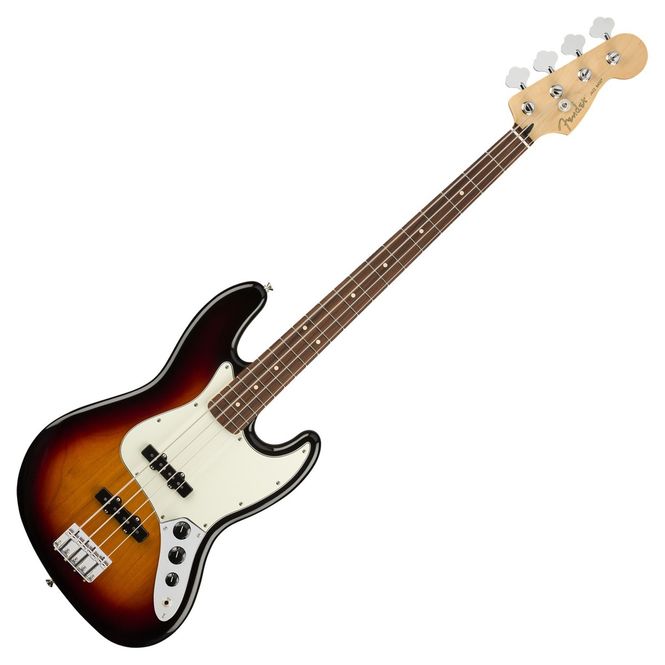 Hovedbilde Fender Player Jazz Bass, Pau Ferro Fingerboard, 3-Color Sunburst