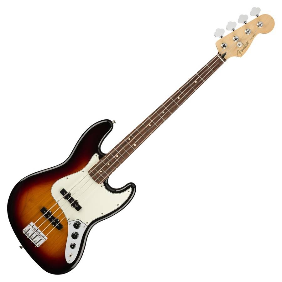 Fender Player Jazz Bass, Pau Ferro Fingerboard, 3-Color Sunburst