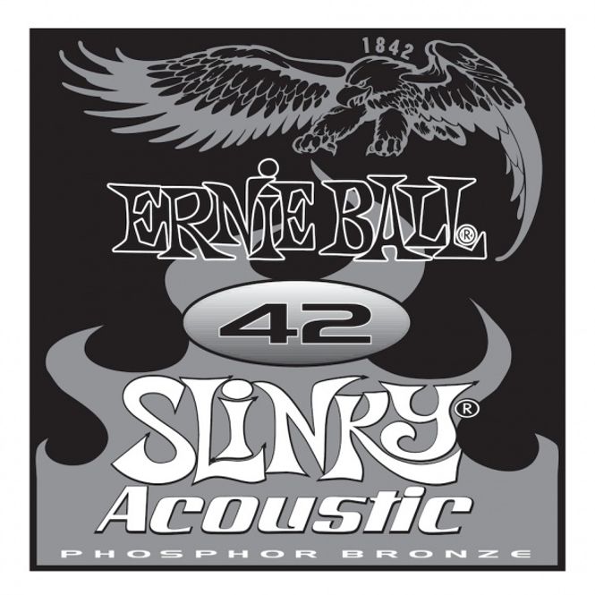 Hovedbilde Ernie Ball EB-1842, løs streng, wound, til akustisk .042w
