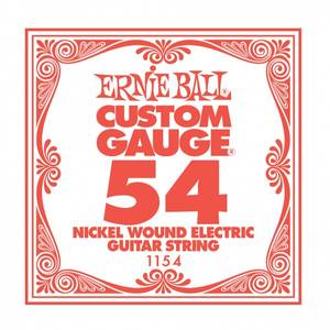 Hovedbilde Ernie Ball EB-1154, l&oslash;s streng, wound, til el-gitar .054w