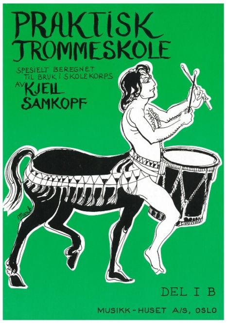 Hovedbilde Praktisk trommeskole del I B - Samkopf