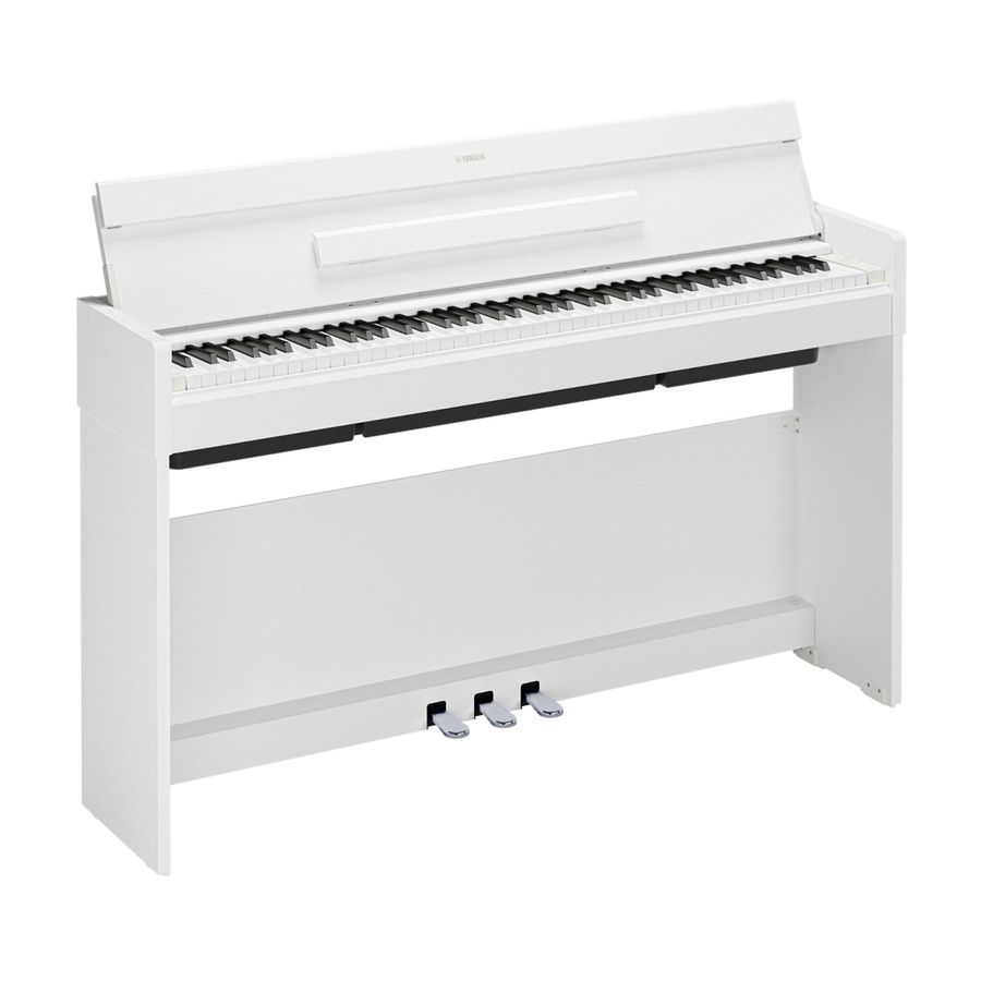 Yamaha YDP S36W digital piano, hvit