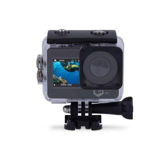 Hovedbilde Nedis Actionkamera Dobbel Skjerm, 5K@30fps, 16 MPixel, WiFi, HD, vanntett opptil 30M