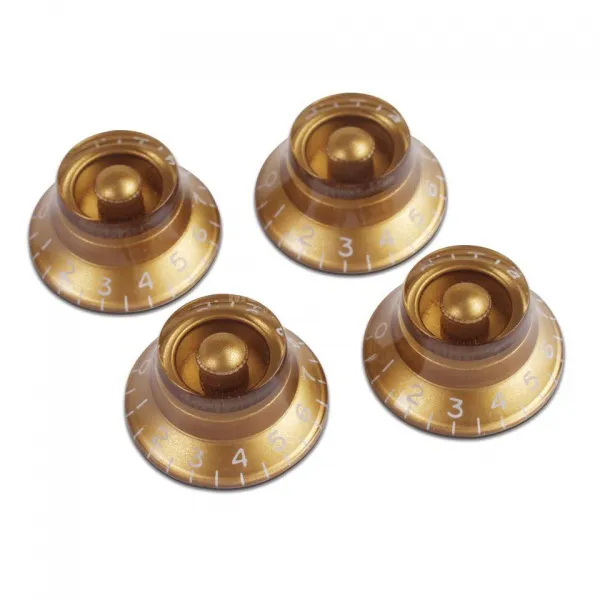 Gibson Top Hat Knobs Gold 4-pk