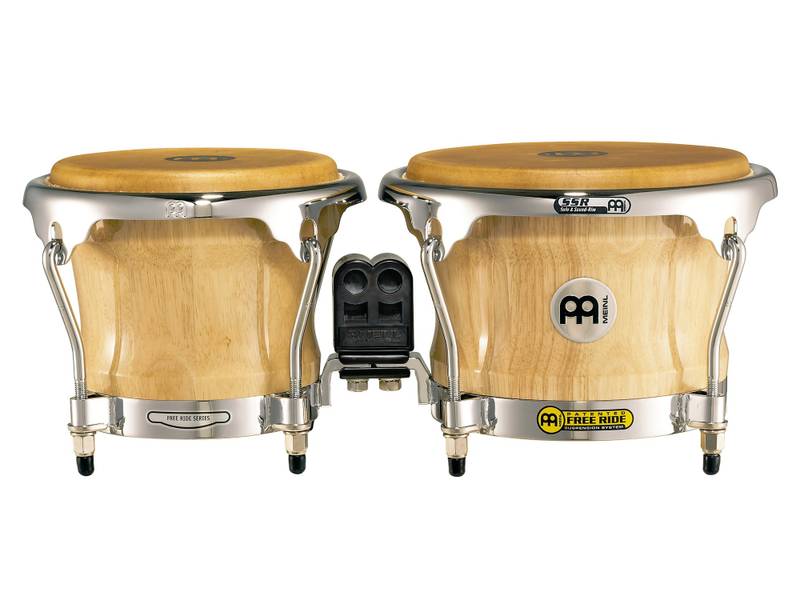 Meinl FreeRide FWB400NT Wood Bongos 7''+8½'' Natural