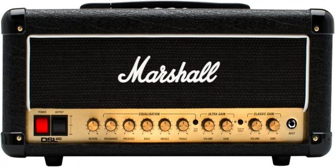 Hovedbilde Marshall DSL20HR 20W Rørforsterkertopp med reverb