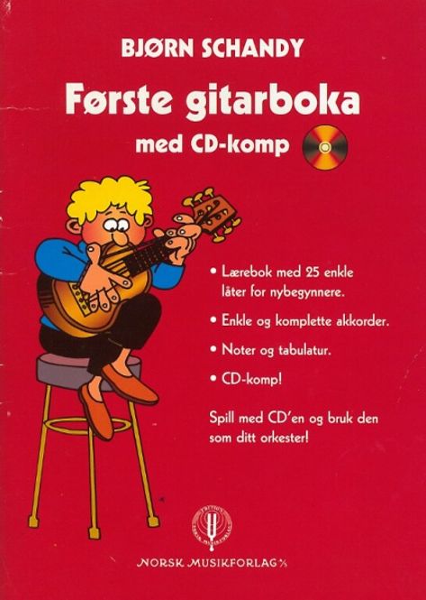 Hovedbilde Første gitarboka - Schandy